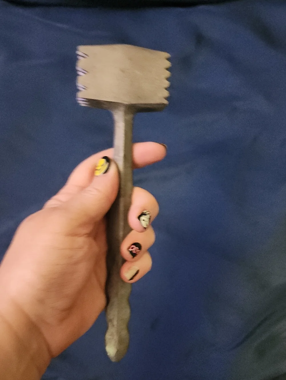 Cast Metal Meat Tenderizer